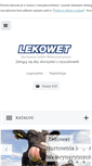 Mobile Screenshot of lekowet.pl